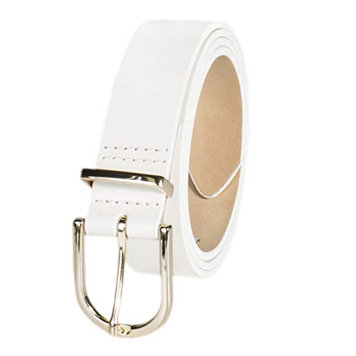 Calvin Klein Women's Casual And Dress Fashion Belts, Bone, Large #TOP12