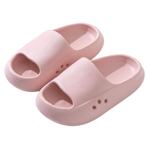 IWIHMIV Toddler Girls Slides Sandals Beach Pool Shower Slippers Non Slip Bath Slippers Cute Summer Shoes for Boys