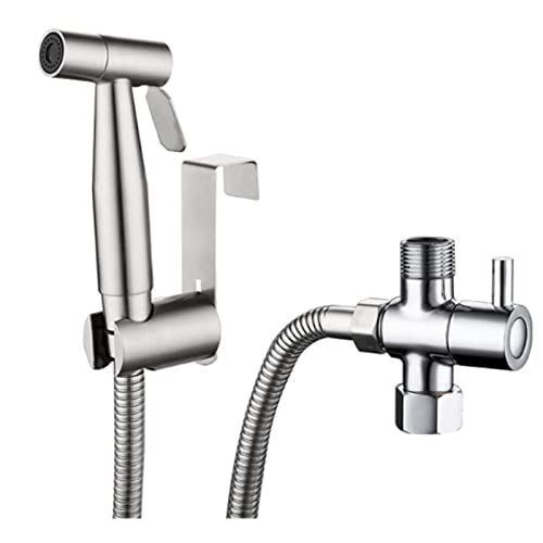 Ensemble de pulvérisateur de bidet à main anti-fuite pour éliminer le papier toilette