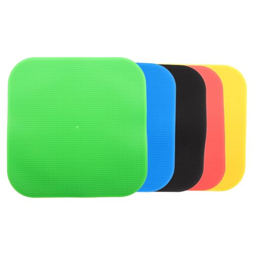 HEMOTON 23cm�t���b�g�T�b�J�[�g���[�j���O�}�b�g5���Z�b�g ����~�߃}�[�J�[ �����F���X�N�G�A�f�B�X�N �t�b�g���[�N�h�����p �t�B�[���h�}�[�L���O�@�� ���[�X���K�p