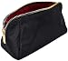 MONTROSE Small Nylon Cosmetic Makeup Bag for Accessories & Toiletries, Black