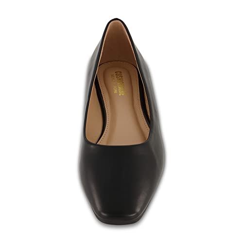 Image of CUSHIONAIRE Women's Skipper Flat with +Memory Foam, Wide Widths Available