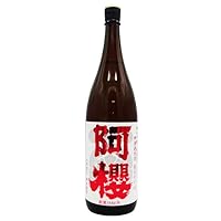 阿櫻 純米吟醸 秋田酒こまち 無濾過原酒 超旨辛口 +10 1800ml 桐箱風紙箱(布貼)入り