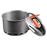 La capacité de 2 litres est bien adaptée for préparer des soupes, des pâtes ou du riz for de petits groupes en camping, sans être trop grande ou lourde.