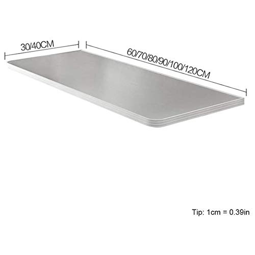 Table de cuisine pliante en inox pour optimiser les petits studios - 7
