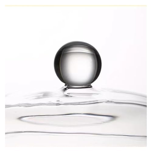 Faitout en verre transparent pour repas conviviaux et service élégant sur table