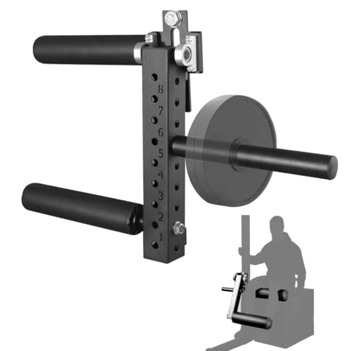 RVUEM Beinstrecker- Und CurlgeräT Mit Power Rack-Montage Heim-Fitnessstudio, Beinstrecker-GeräT Im Sitzen, Verstellbarer Bein-FitnessgeräT-Aufsatz