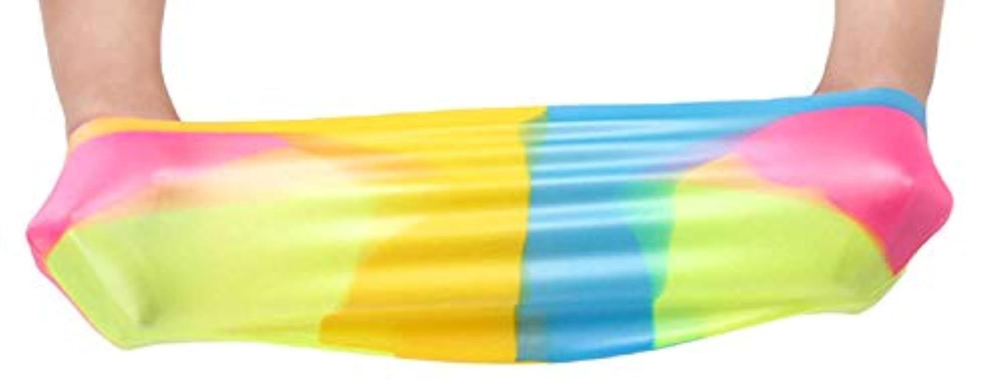 Silicone Non Slip Swimming Cap Waterproof for Kids and Adults