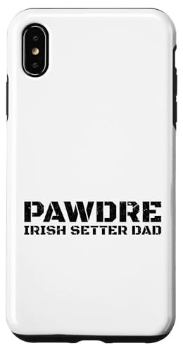 Irish Setter Dog Dad Pet Owner Apparel �X�}�z�P�[�X iPhone XS Max �p