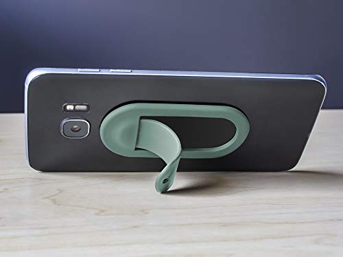 Backflip Phone Holder, Grip, Stand & Car Vent Mount (Mint Green)