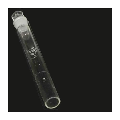 Tube en verre avec bouchon de 5 à 100 ml pour fournitures de laboratoire