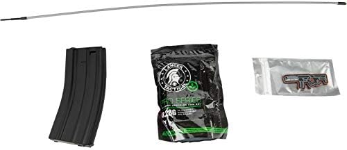 Lancer Tactical M933 Commando Proline Airsoft AEG Rifle 350 FPS Black