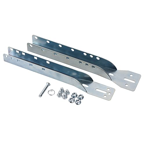 Home Master Hardware 2 Pack Garage Door Parts Reinforcement Bracket,Adjustable Garage Door Opener Bracket,Steel Zinc Plated thumb #4