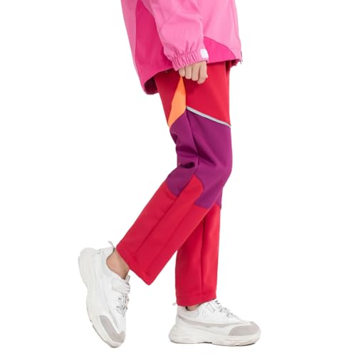 Boys Ski Pants Warm Casual Trousers with Pockets for Active Kids Thickened Patchwork Design Ideal for Outdoor2