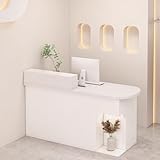 Sistema di archiviazione multifunzionale: questa soluzione versatile è dotata di scaffali aperti per esporre oggetti decorativi, cassetti con eleganti maniglie per ricevute e articoli di cancelleria e porte chiuse per oggetti personali. Goditi la perfetta combinazione di 