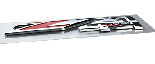 Insignias Z71 4x4 cromadas con relieve tridimensional compatibles con GMC Sierra 2500 4
