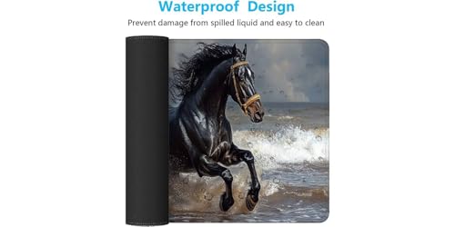 Tapis souris gaming avec bords cousus haute précision mouse pad de bureau - 7