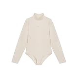 FREDDY - Body Junior A Lupetto Con Logo Strass, Girl, Bianco, 16 Anni