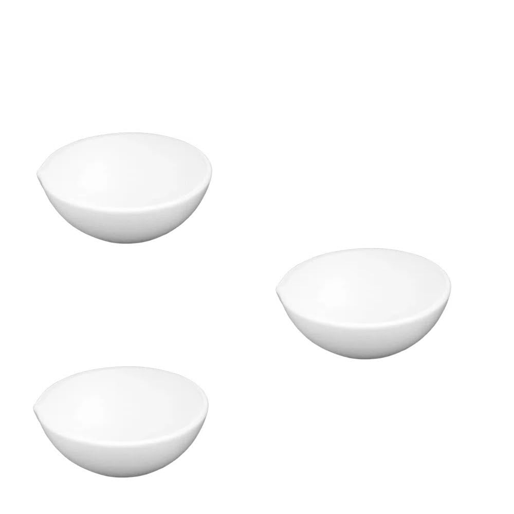 Cuenco de mortero cerámica 80x40mm, 2 uds., 50ml, for experimentos