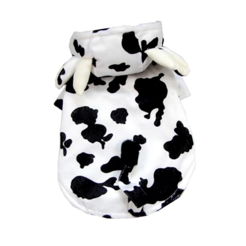 Disfraz para perro con diseño de vaca XL