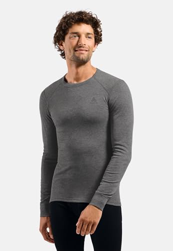 Odlo Thermounterwäsche für Herren Active Warm Langarm I Thermoshirt I...