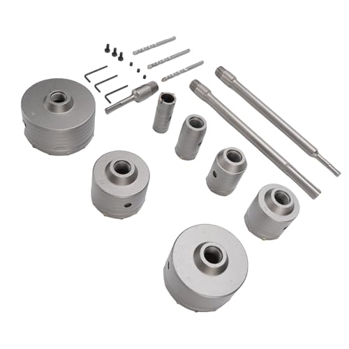 Kit de 7 Brocas de Sierra de Acero Tungsteno para Concreto miniatura 4