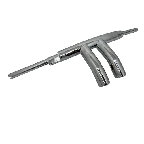 Manillar en T modificado de 2 pulgadas con barra de equilibrio para Softail 3