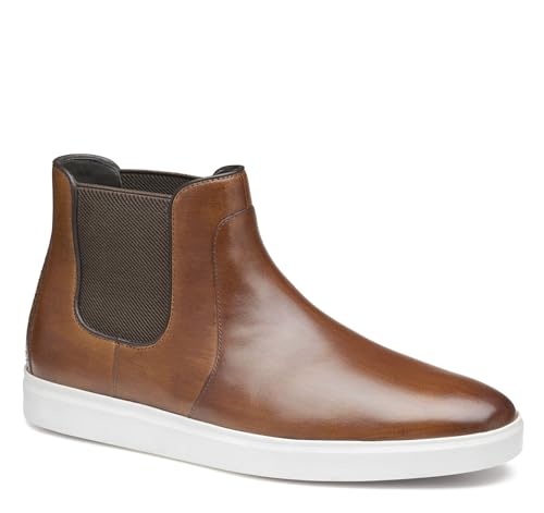 Johnston & Murphy Brody Chelsea Boots for Men – Casual & Dress Leather Shoes for Men for Work & Daily Wear