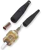 Corning 95-050-51 UniCam High-Performance Connector, ST, Amber/Black (OM2)