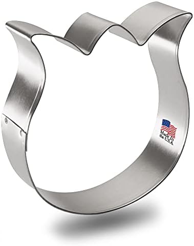 Foose Rose Tulip Flower Cookie Cutter 3.25 Inch –Tin Plated Steel Cookie Cutters – Rose Tulip Flower Cookie Mold