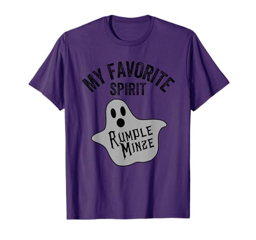 My Favorite Spirit Rumple Minze Funny Halloween Ghost T-Shirt