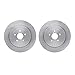Dynamic Friction Company Rear Brake Rotors 6002-13015
