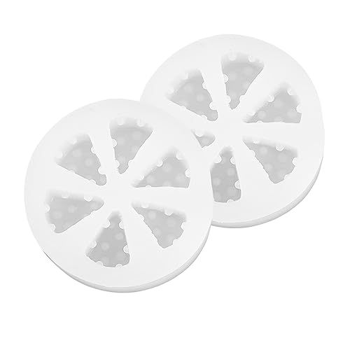 HOMSFOU 2pezzi Stampo in Silicone Per Dolci Forma Formaggio Stampo Per Cioccolatini e Torte Resistente e Sicuro Per Prolungato