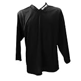 Instrike Entraînement Hockey sur Glace Rink Hockey Tricot (Noir, M - dans Environ. 165-18...