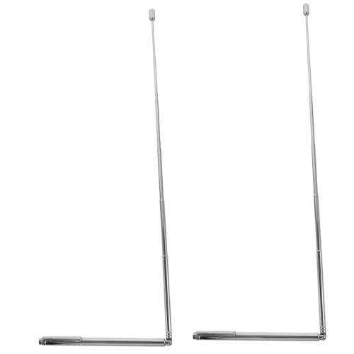 Levemolo 2個伸縮式ステンレス製ロングダウジングロッド 軽量で耐久性に優れアウトドアや探査に 滑らかに転し長使用も快適な風水神龍探知用