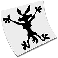 PEGATINA STIKER VINILO COYOTE CORTE ADHESIVO AUFKLEBER CORTE