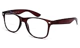 Newbee Fashion - Style Comfortable Stylish Simple Reading Glasses w/Spring Temple +2.00