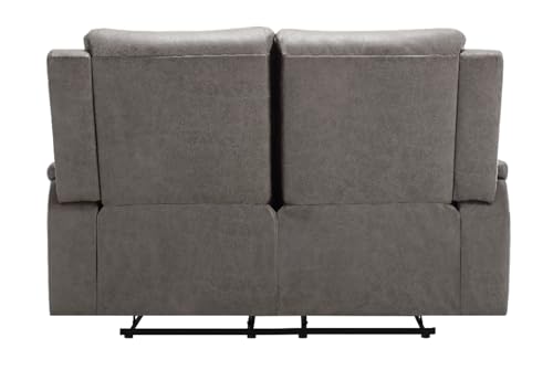 mymai Sofagarnitur, Polstergarnitur 3tlg, Grau Kunstleder, Sofa Mit Relaxfunktion, Couchgarnitur, Wohnzimmer Sofa, Couch, Sofa Set für Wohnzimmer – Bild 8