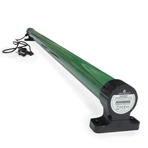 Lighthouse 09-435-277 broeikasverwarming Ecoheat, 240 W, groen, 134 x 21,5 x 28 cm