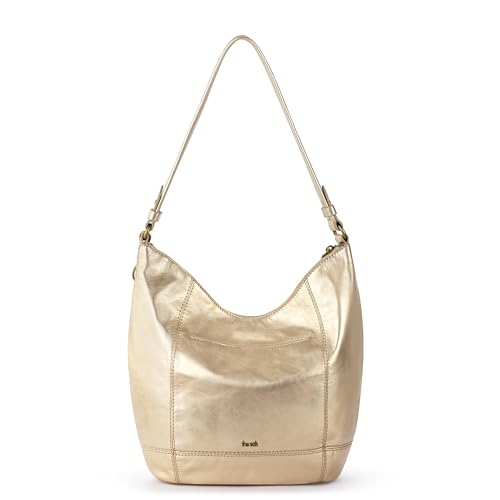 Image of The Sak Sequoia Hobo Bag - Premium Large Leather Women's Handbag for Everyday & Travel - Durable Purse With Zipper Pocket