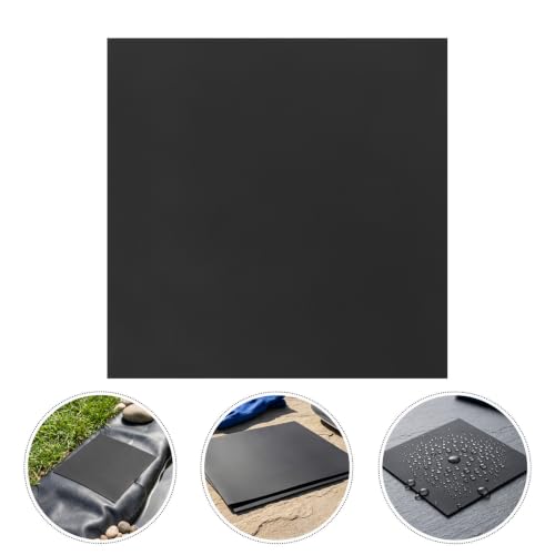 NOLITOY 2pcs Pond Liner Repair Patch with Self Adhesive Butyl Rubber Material, Reliable Sealing and Leak Prevention for Outdoor and Garden Pond Liner Hole Fixing, Square Black Patch - Image 9