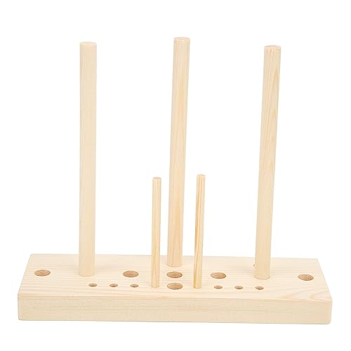 Focket Schleifenmacher, Tragbarer Schleifenmacher aus Holz für Bänder, Verstellbarer Schleifenmacher für Weihnachts-Halloween-Schleifen, Haarschleifen, Erstellen von Geschenkschleifen