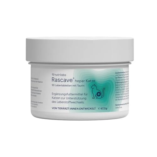 NutriLabs Rascave Hepar Katze bei Leberproblemen 90 Kautabletten