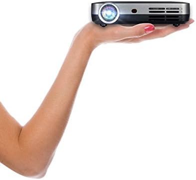 Optoma IntelliGO-S1 Mobile Android LED 720P DLP Projector (Gunmetal Gray) (Renewed)