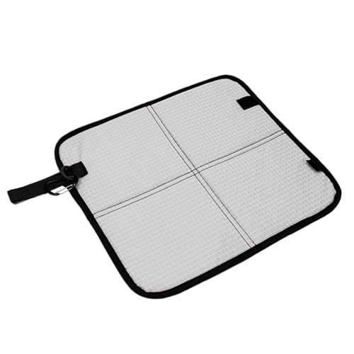 Fruusv Cojín para asiento – Alfombrilla para silla para alfombra, almohadilla impermeable para sentarse, diseño plegable, fácil de llevar, espuma suave, comodidad para camping, senderismo, picnic
