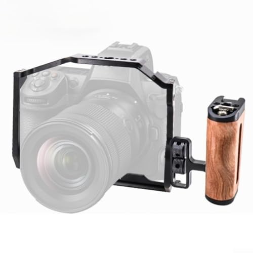 Cage Nikon Z8 en métal avec support griffe froide et extensions - 4