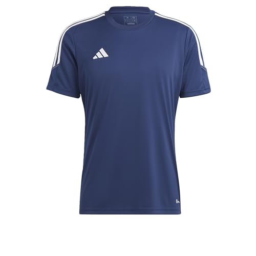 T-shirt Tiro23 CB TRJSY Adidas HZ0175 maillot bleu marine de sport homme taille 2XL