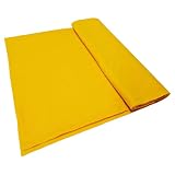 Jtnohx Fieltro Amarillo Salmón, Tela de Fieltro Para Manualidades, Hojas de Tela Suave Para Proyectos de Arte y Costura 1.4mm de Grosor 91x225CM Flexible