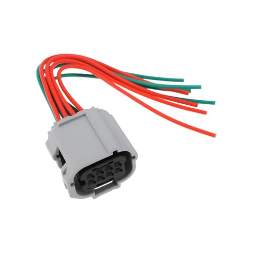 eMagTech 8-Way Front Radar/Sonar Sensor Connector Pigtail Compatible with Toyota Compatible with Corolla 2014-2020 52197-30040 90980-12520