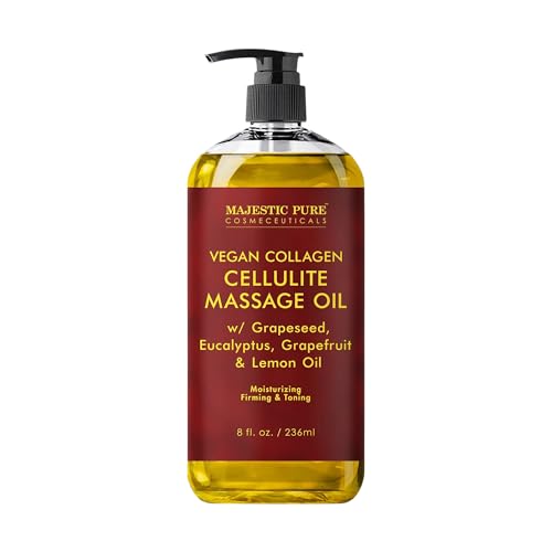 MAJESTIC PURE Anti Cellulite Massage Oil for...